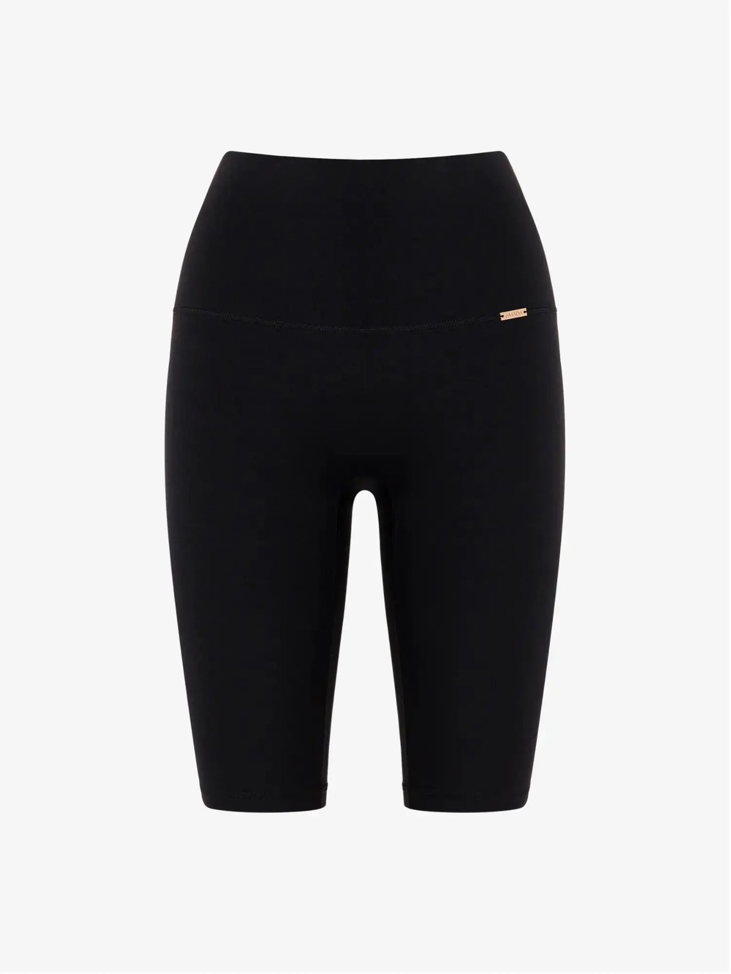 Balma Ribbed Bikers - Black AMADAWEAR