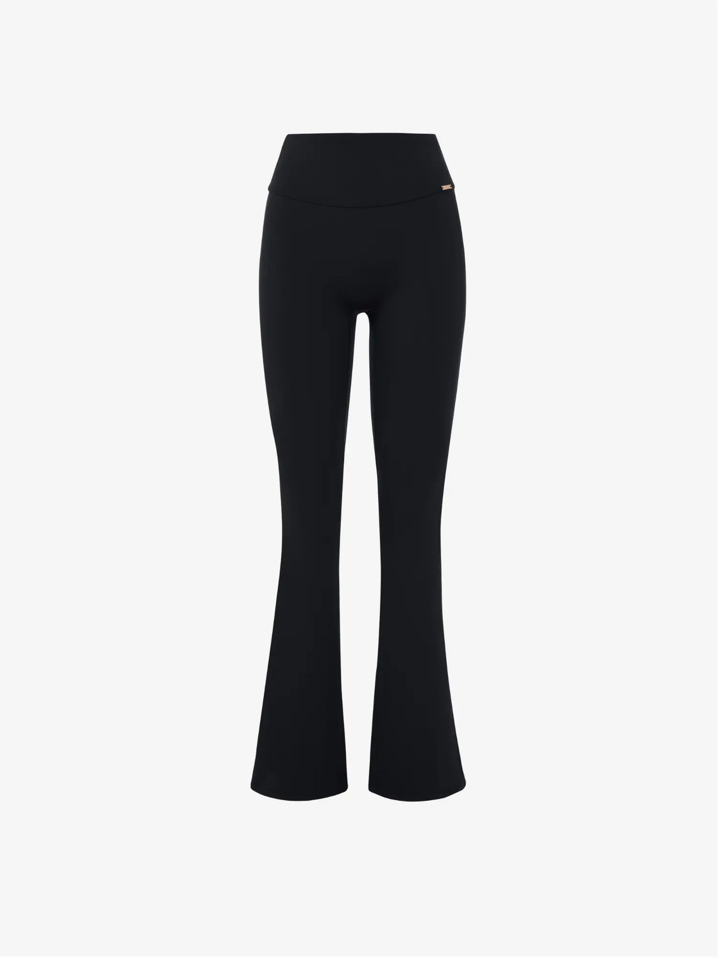 Camilla Flare Leggings - Black AMADAWEAR