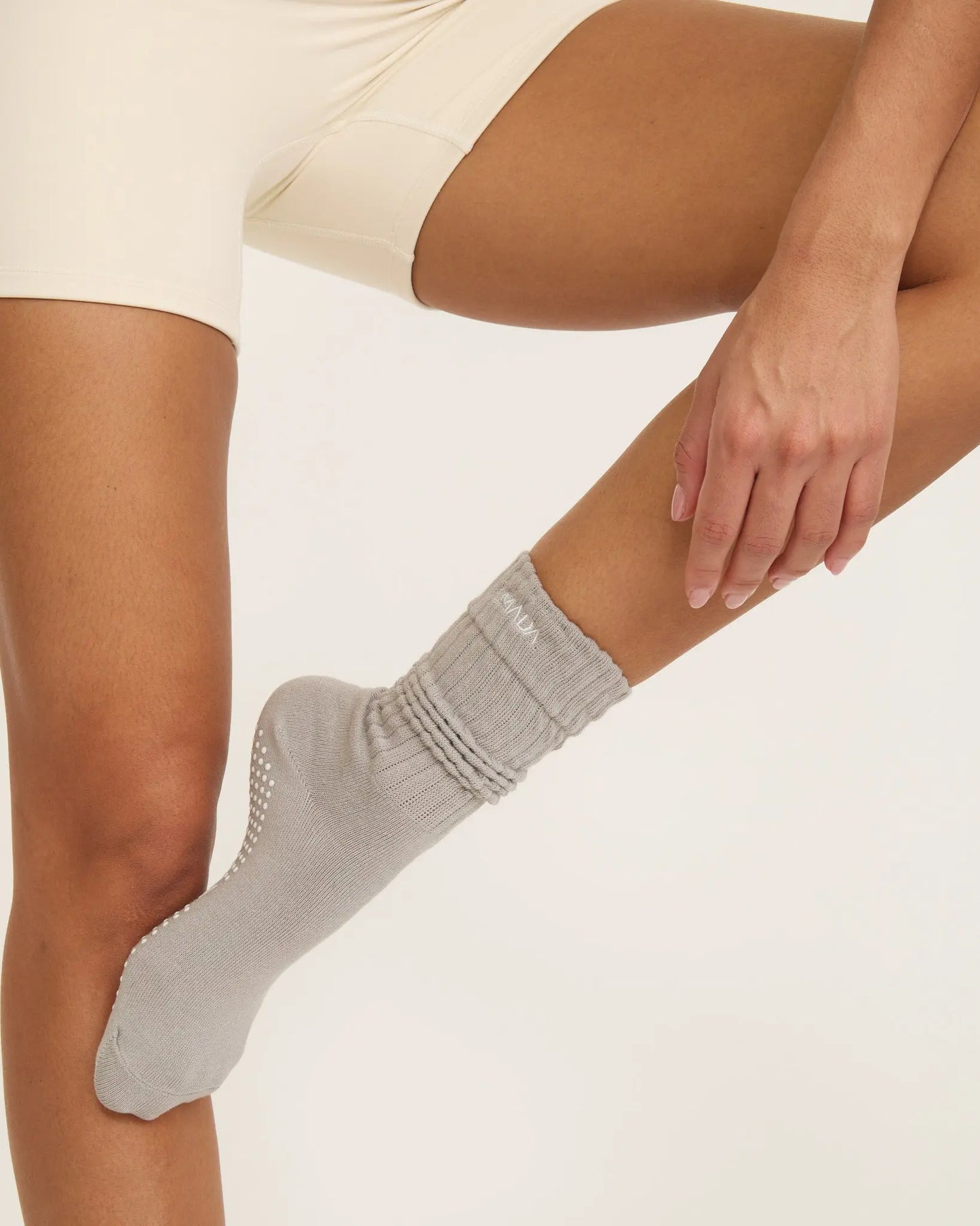 Crow Grip Socks - grey AMADAWEAR.AE