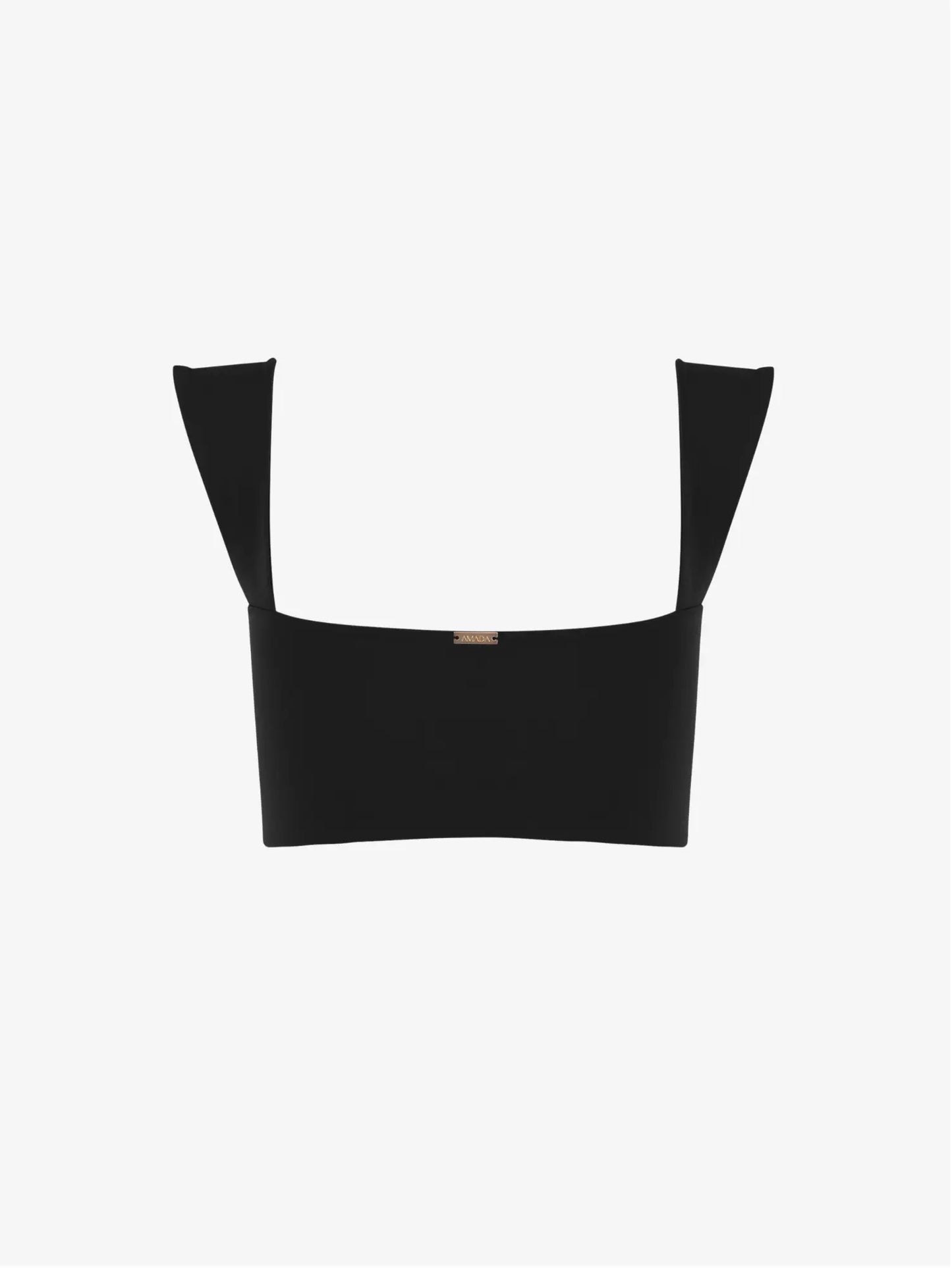 Jaqueline Balconette Bra - Black AMADAWEAR