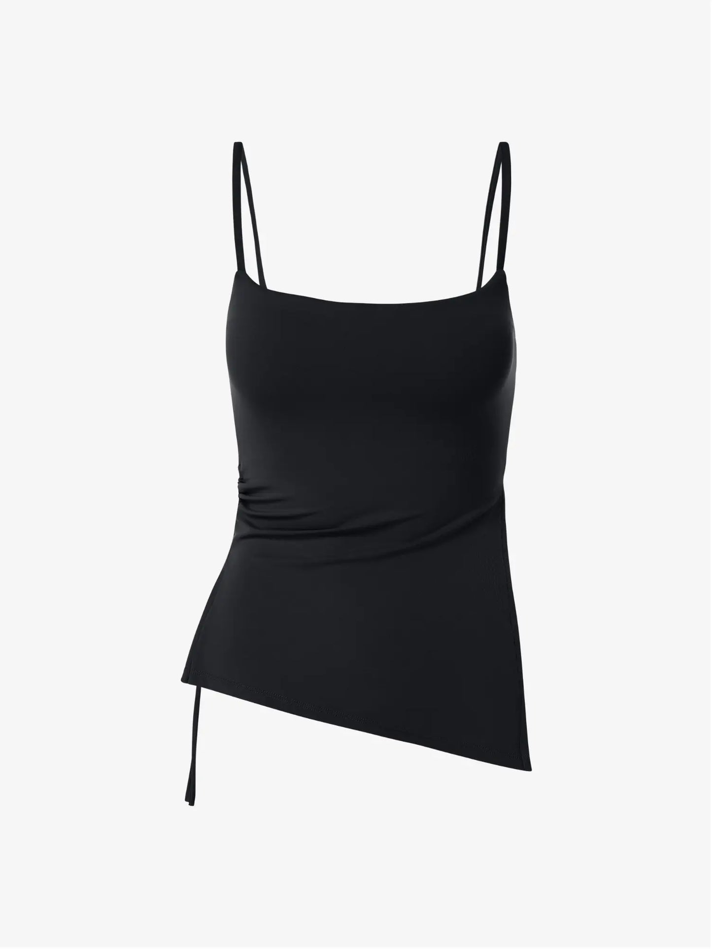 Mira Asymmetric Top - Black AMADAWEAR