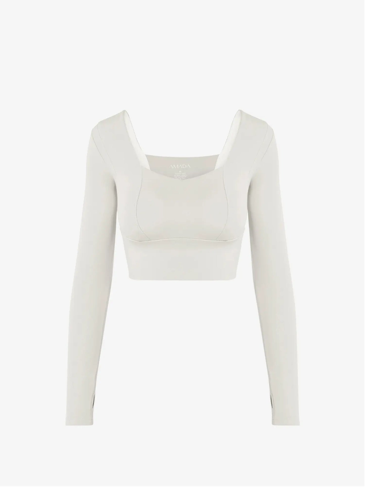 Uela Longsleeve Top - Ivory AMADAWEAR