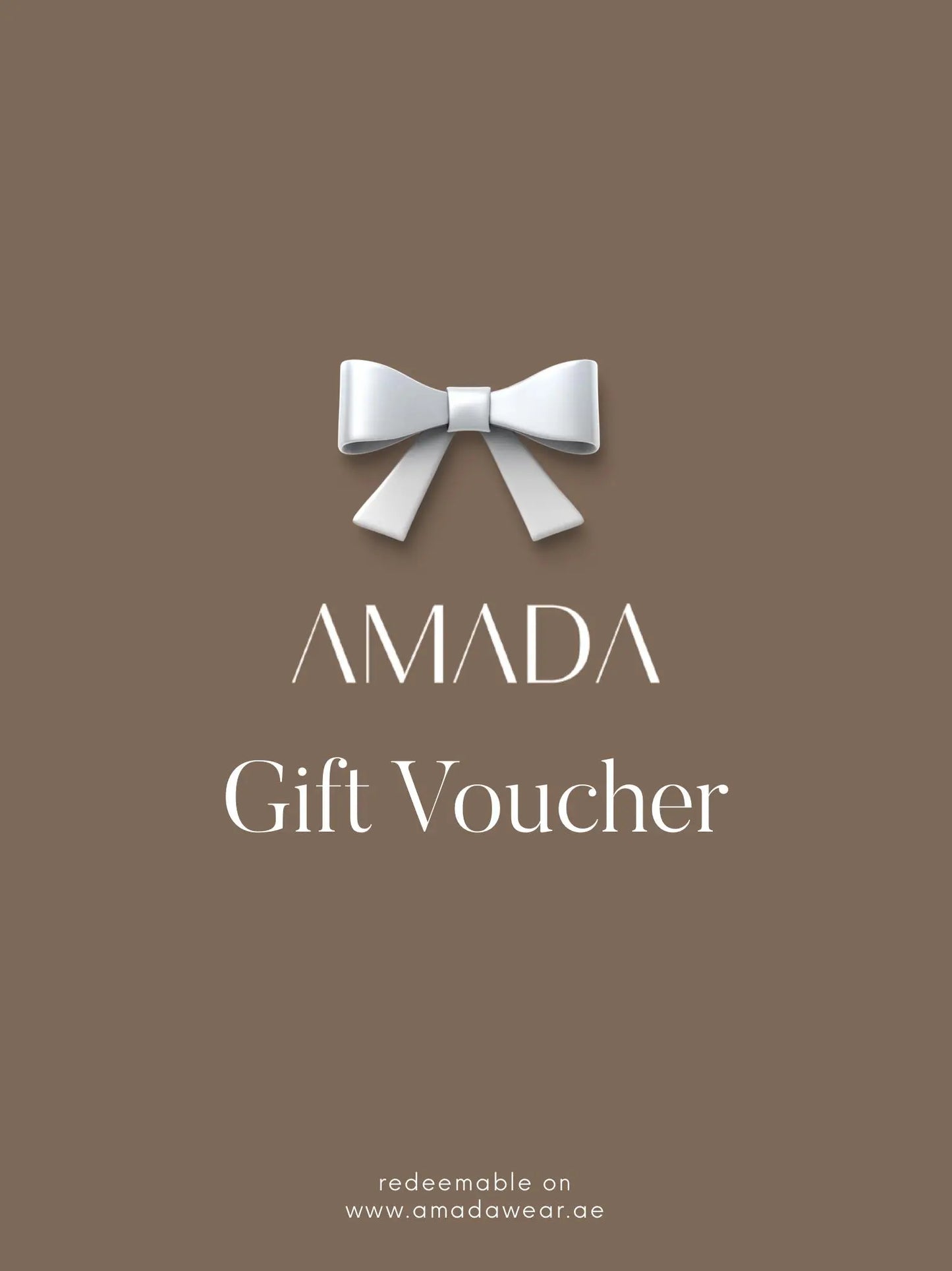 AMADA Gift Card AMADAWEAR.AE