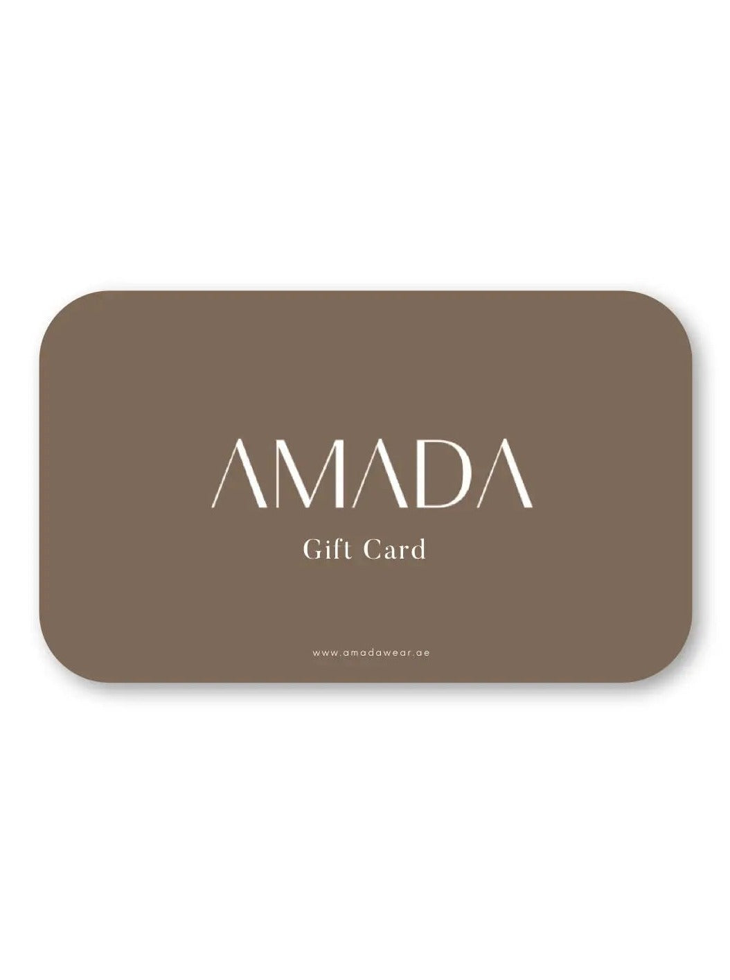 AMADA Gift Card AMADAWEAR.AE