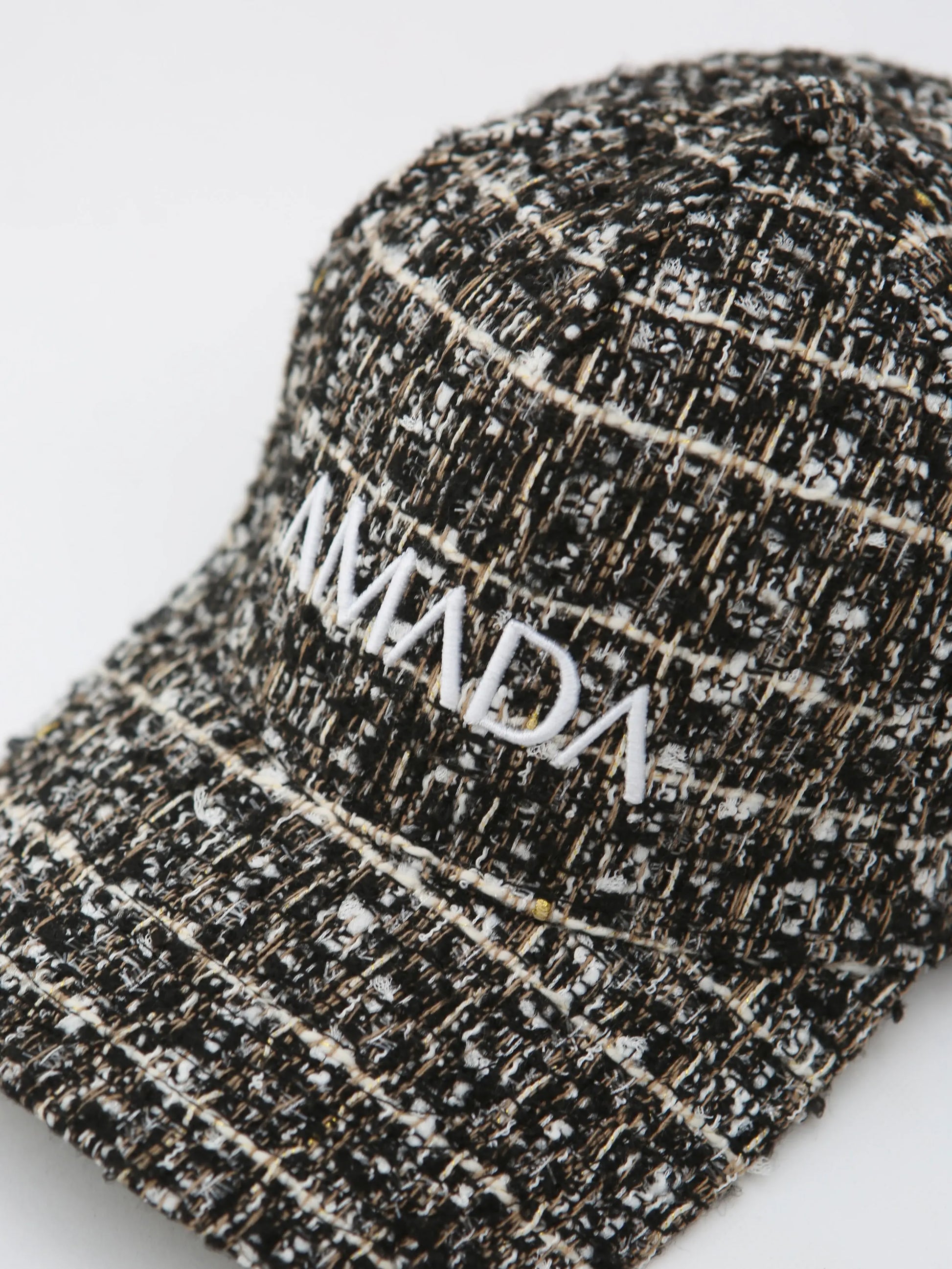 AMADA Tweed Baseball Hat Amadawear.ae