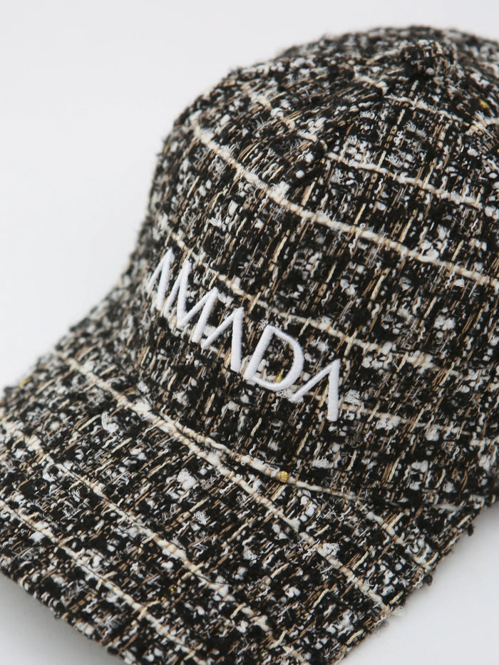 AMADA Tweed Baseball Hat Amadawear.ae