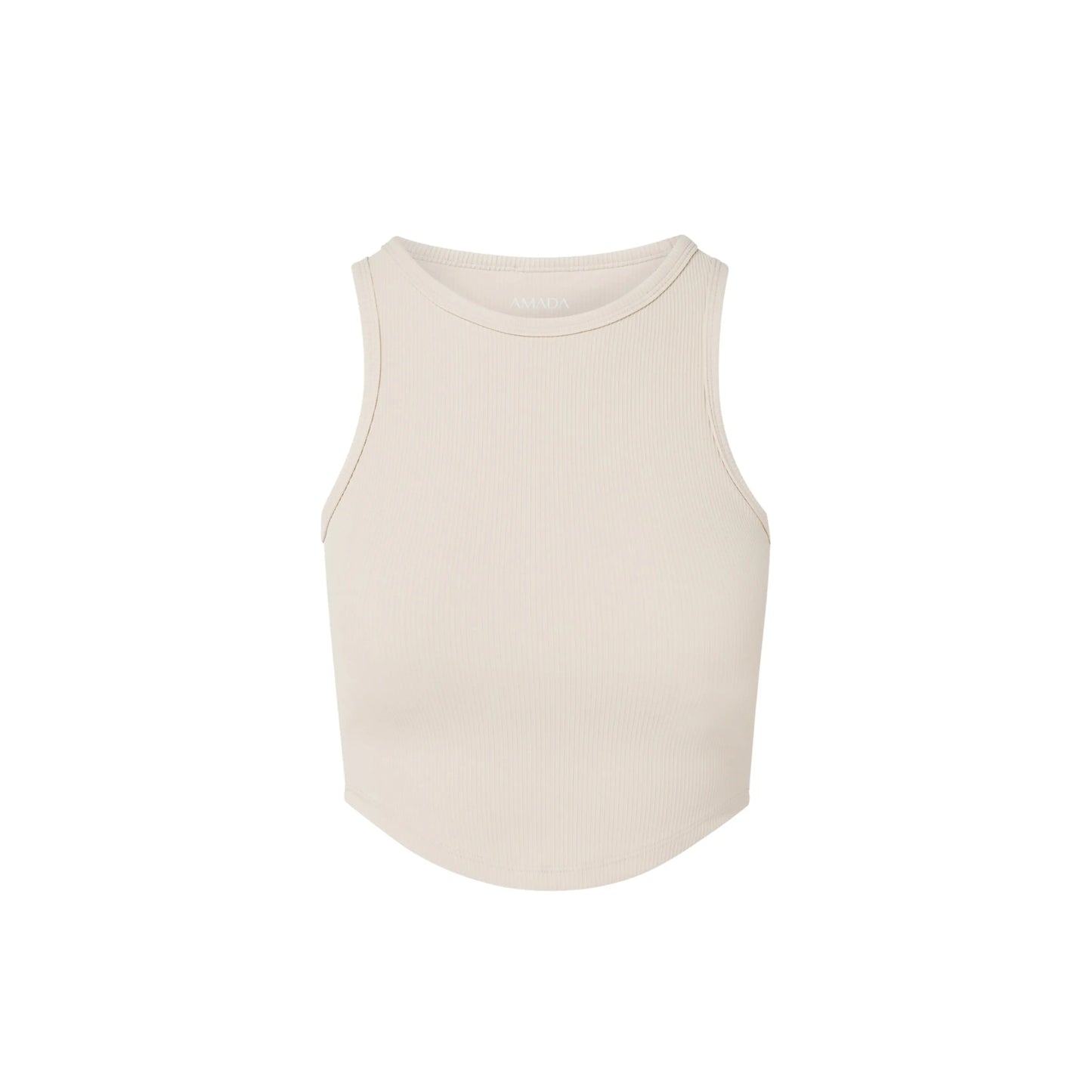 Alma Racerback Top - Cream AMADAWEAR