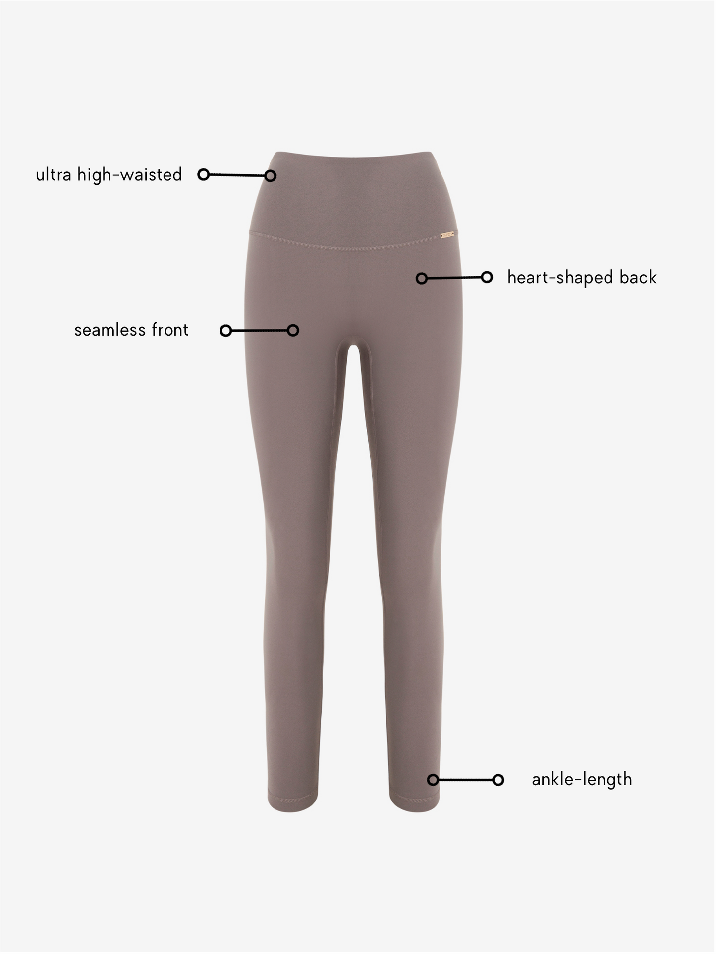 Becca Leggings - Sand AMADAWEAR