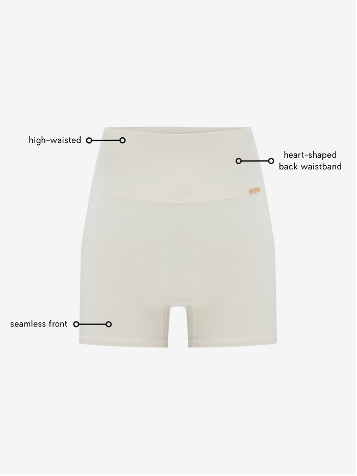 Belle Shorts - Ivory AMADAWEAR