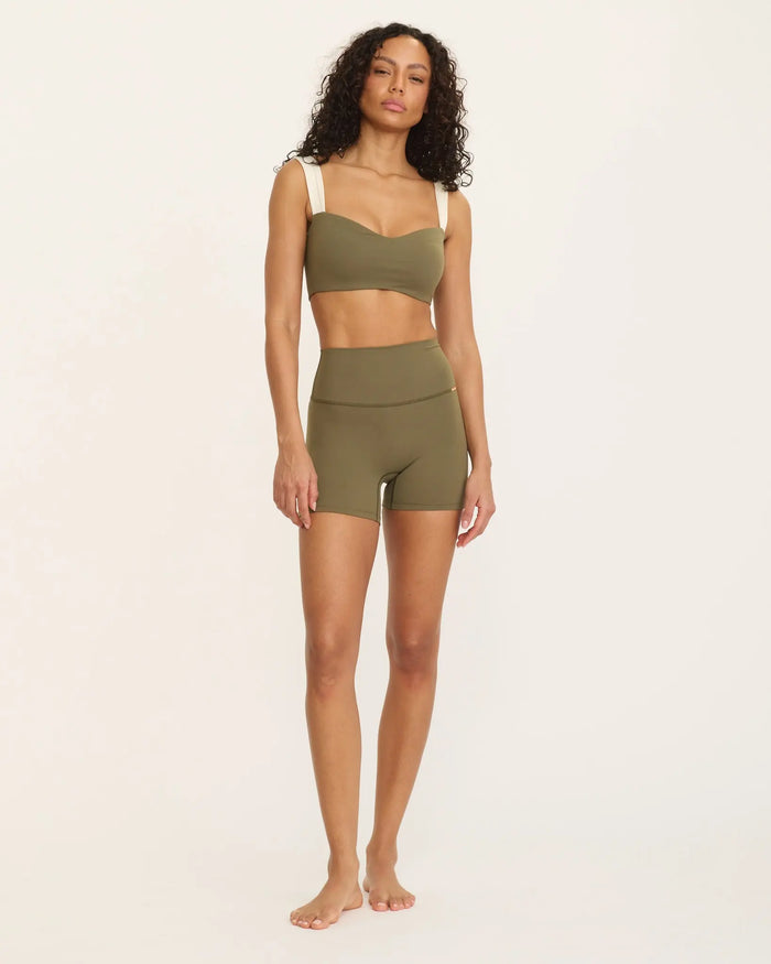 Belle Shorts - Alpine Moss