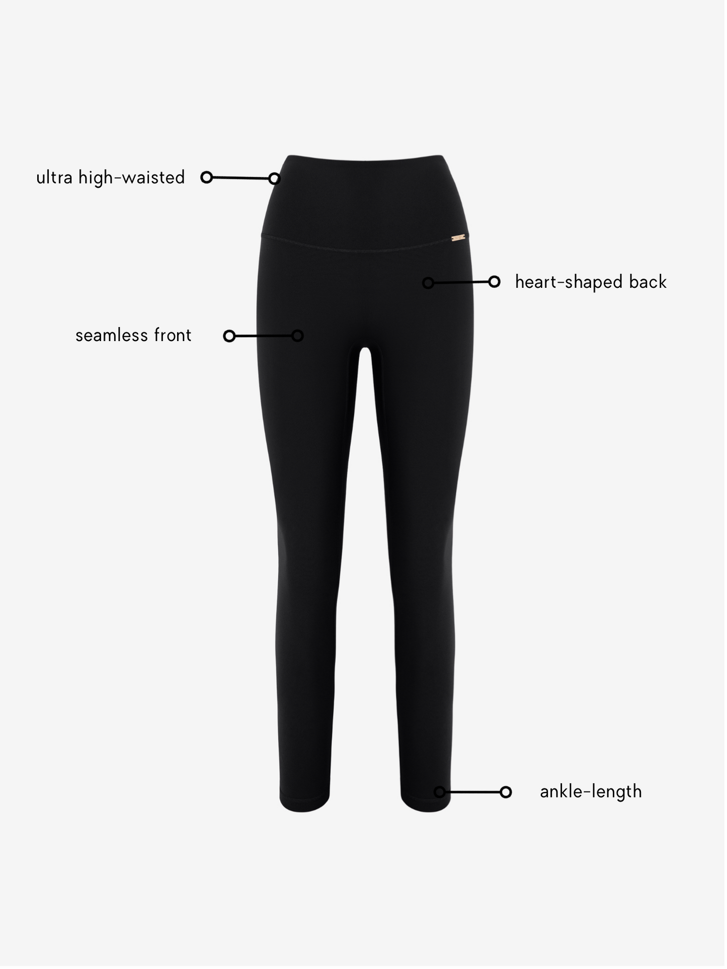 Bonita Leggings - Black AMADAWEAR