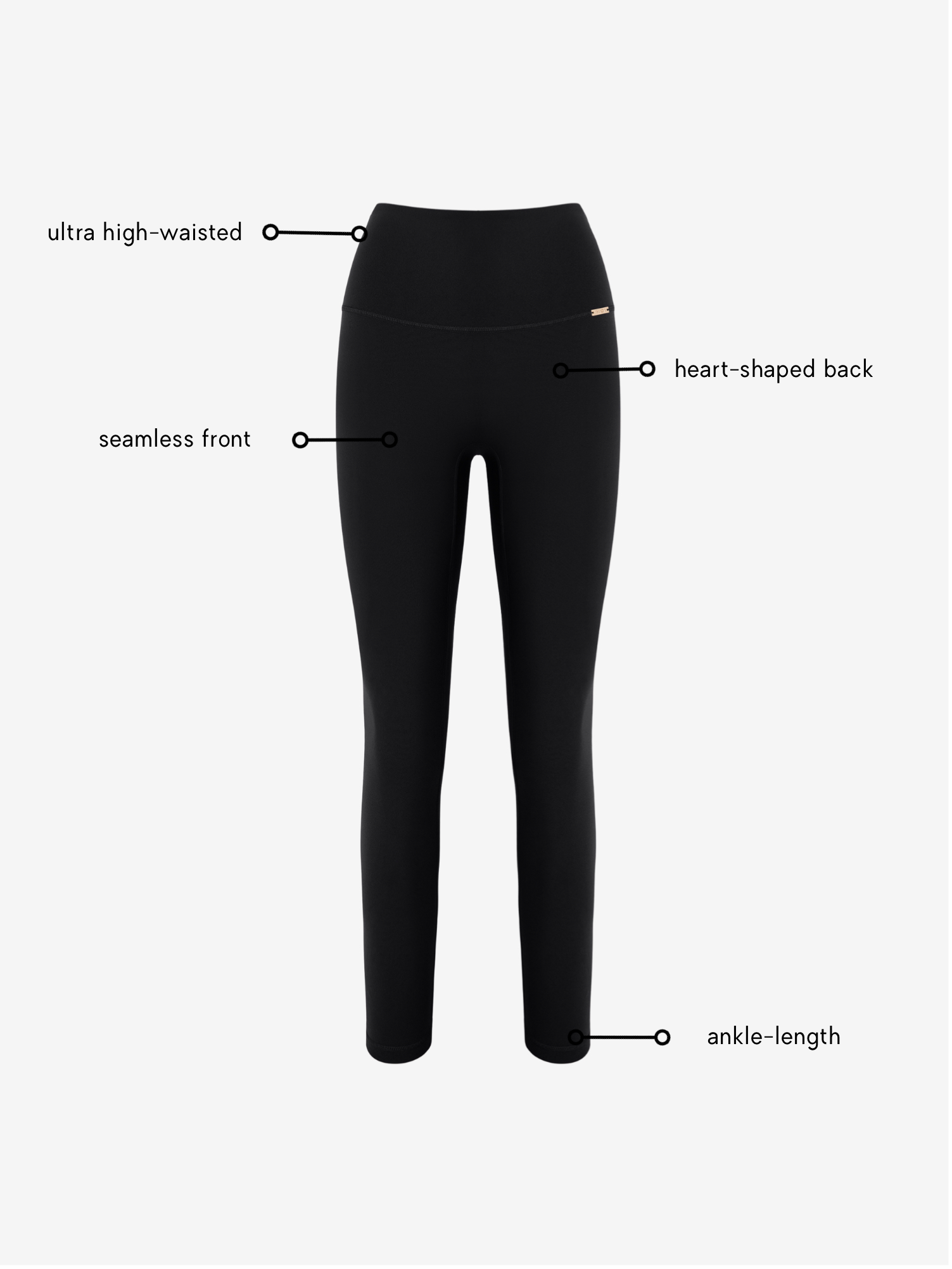 Bonita Leggings - Black AMADAWEAR