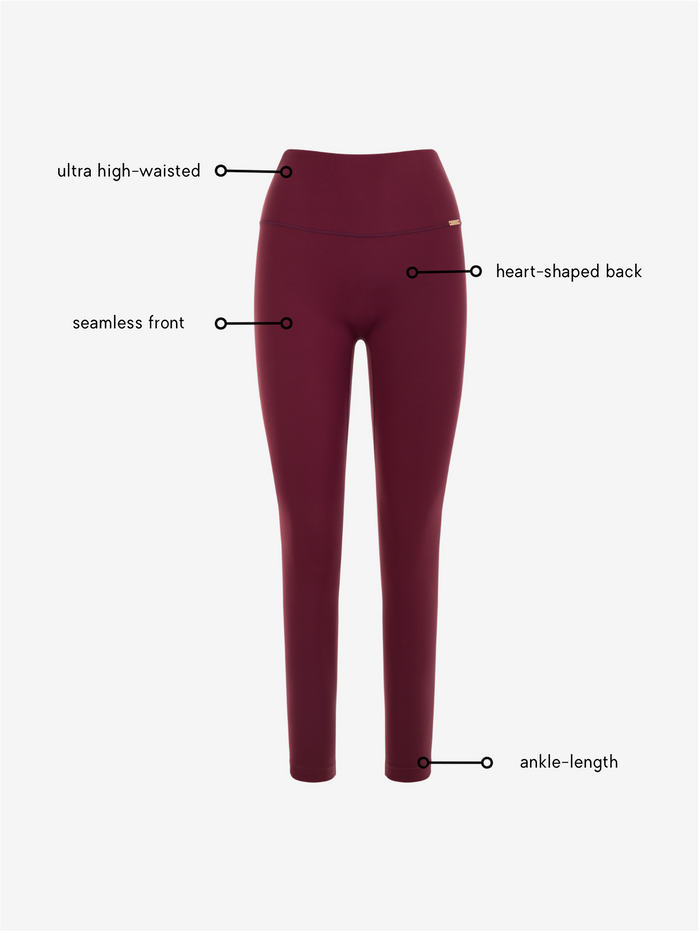 Bonita Leggings - Cherry AMADAWEAR