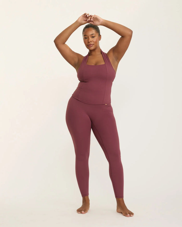 Bonita Leggings - Cherry AMADAWEAR