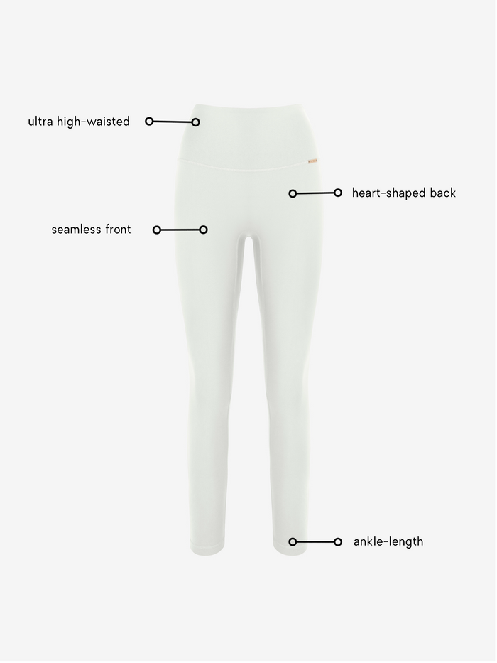 Bonita Leggings - Ivory AMADAWEAR