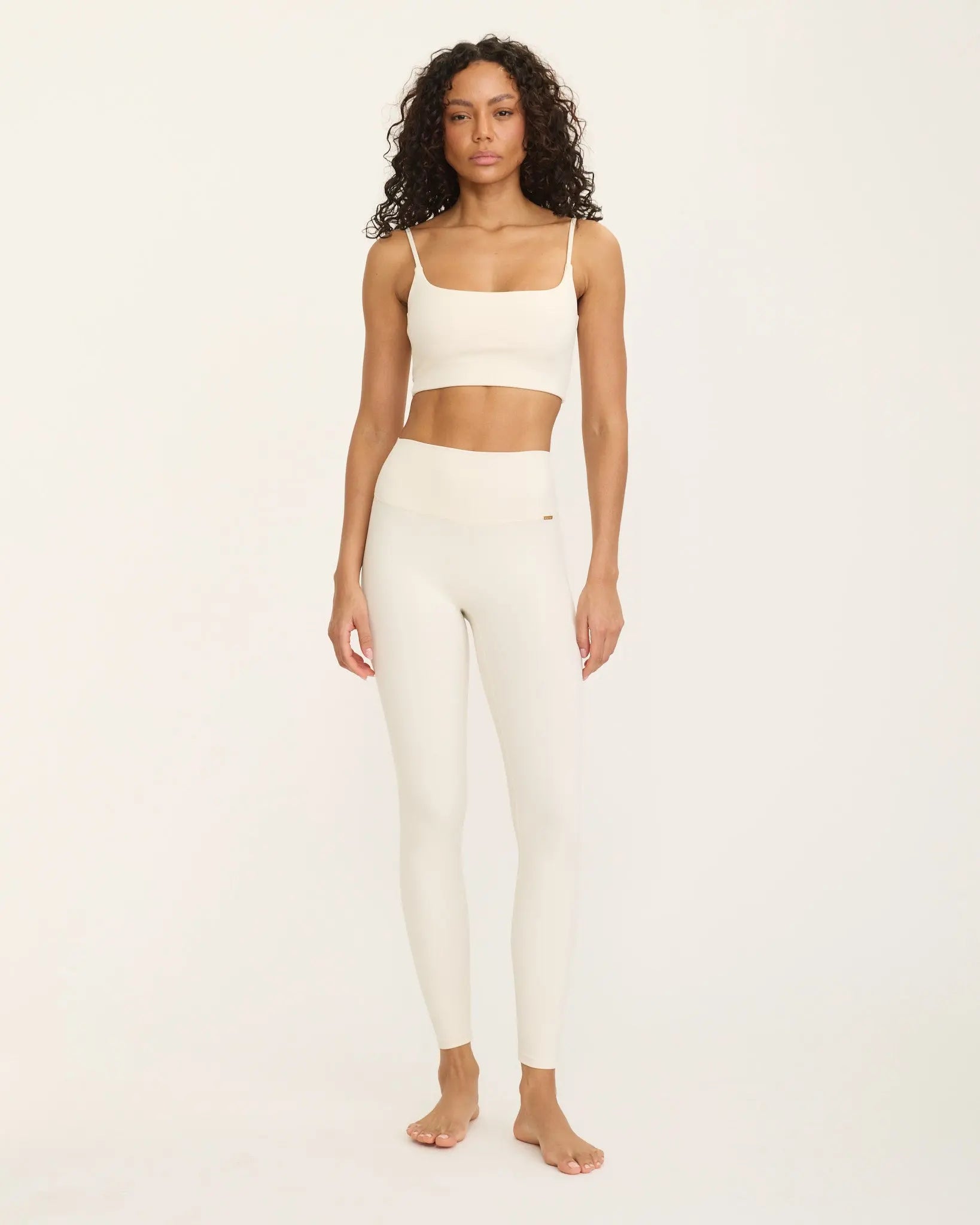 Bonita Leggings - Ivory AMADAWEAR