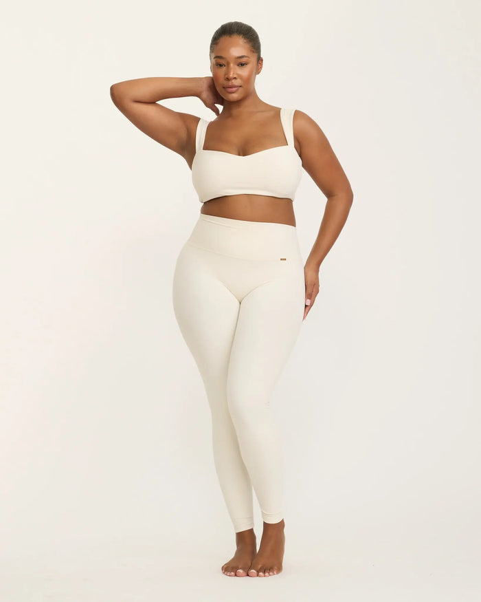Bonita Leggings - Ivory AMADAWEAR