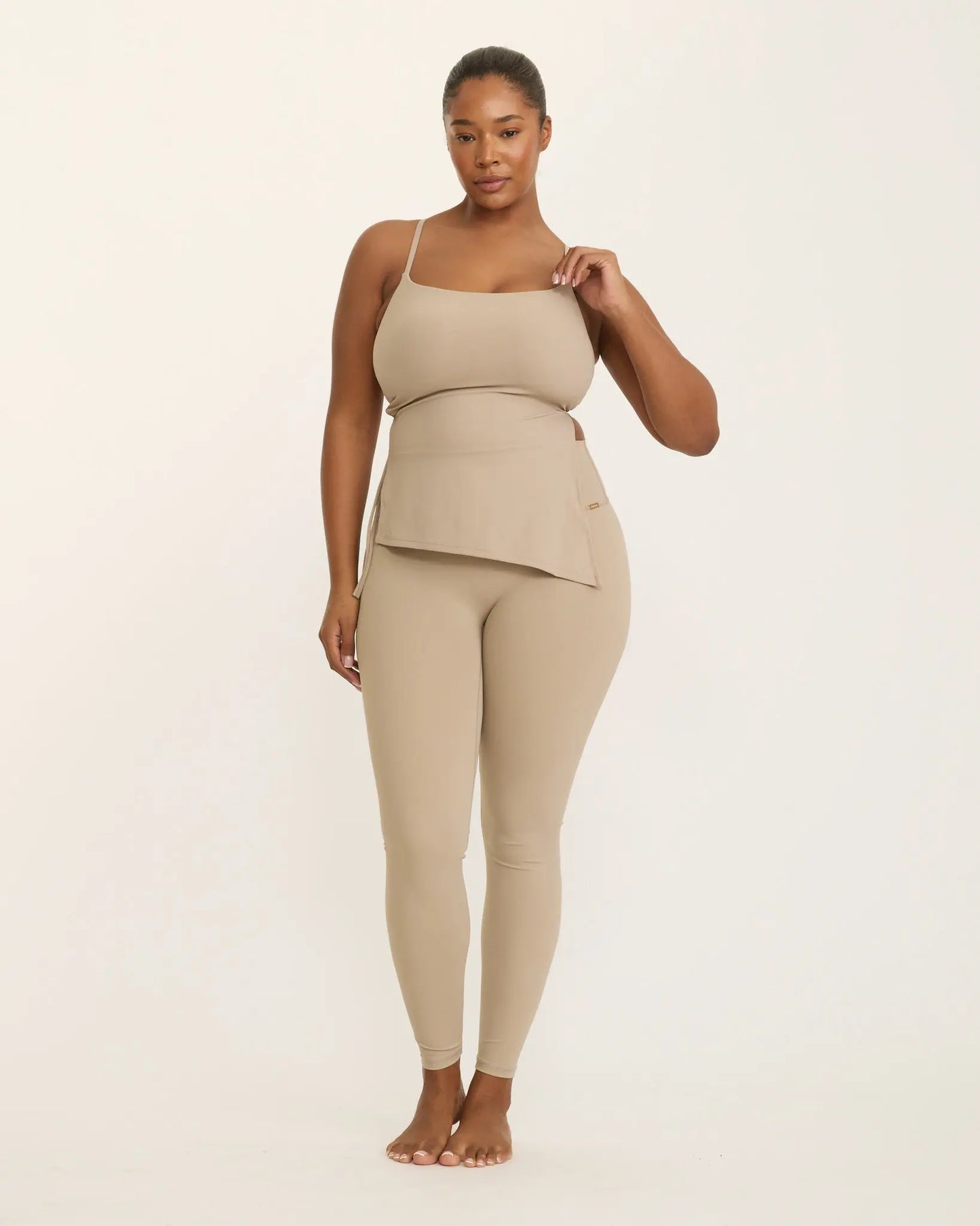 Bonita Leggings - Nude AMADAWEAR