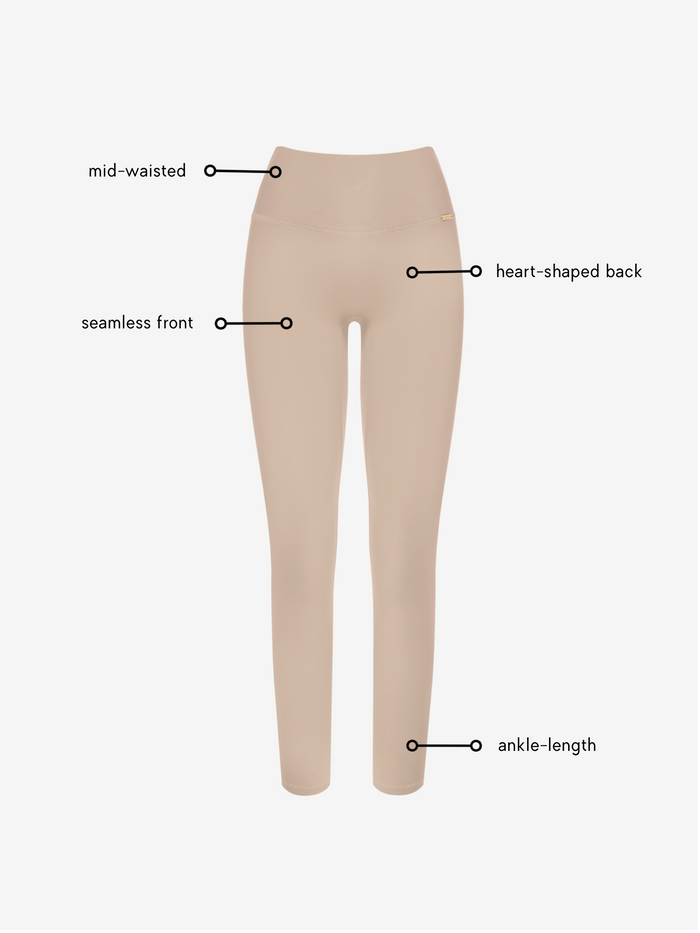 Brielle Leggings - Cream AMADAWEAR