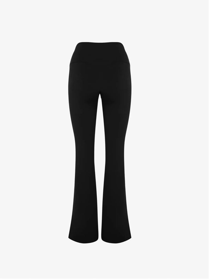 Camilla Flare Leggings - Black AMADAWEAR