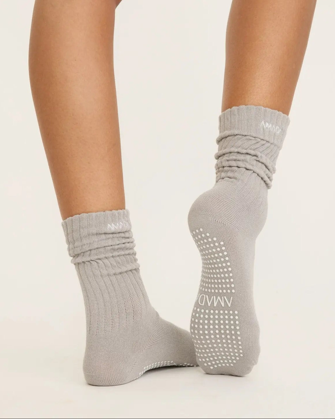 Crow Grip Socks - grey AMADAWEAR.AE