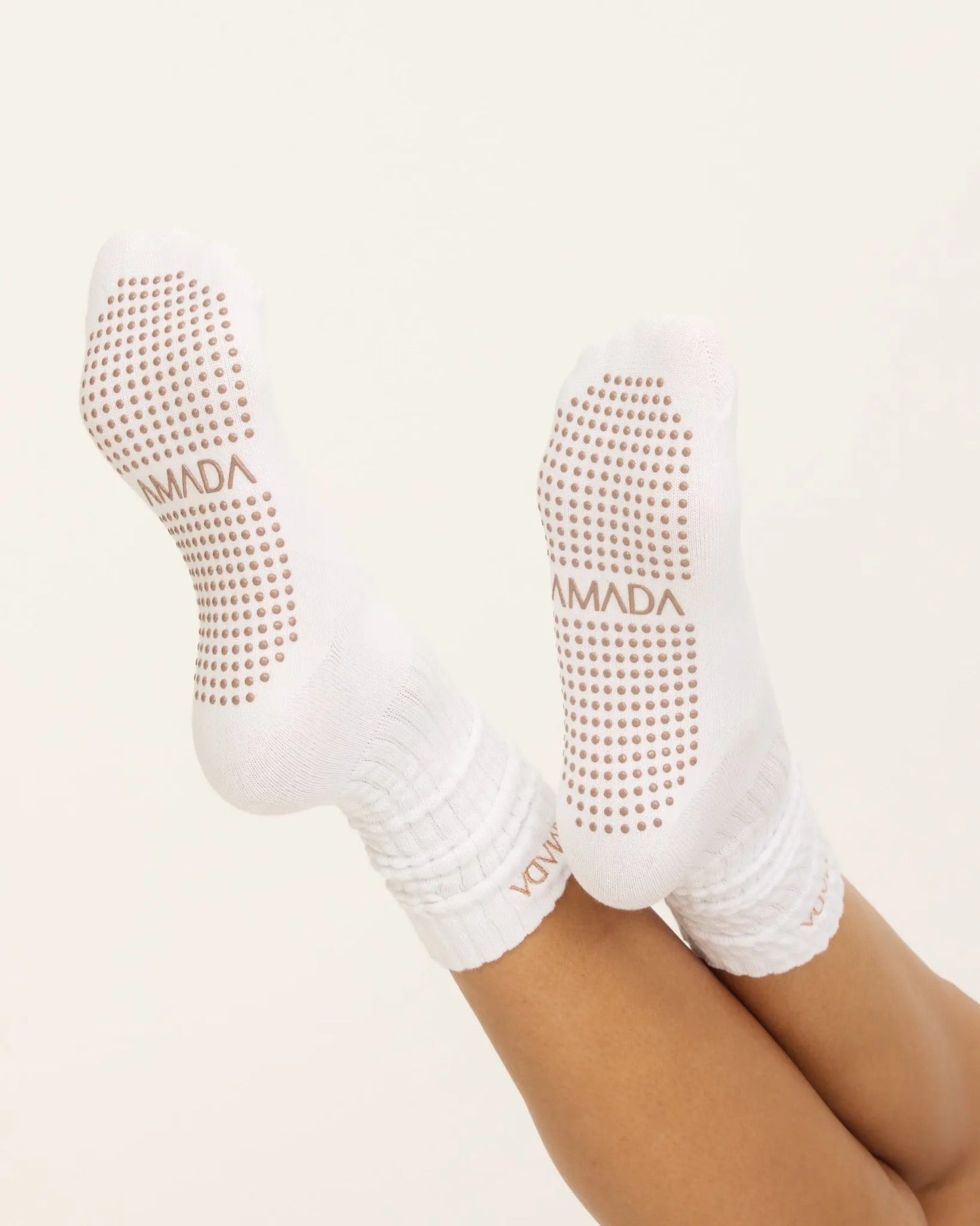 Crow Grip Socks - white AMADAWEAR.AE