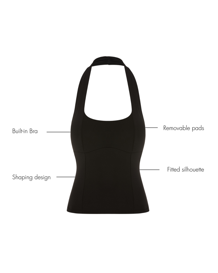 Daria Halterneck - Black