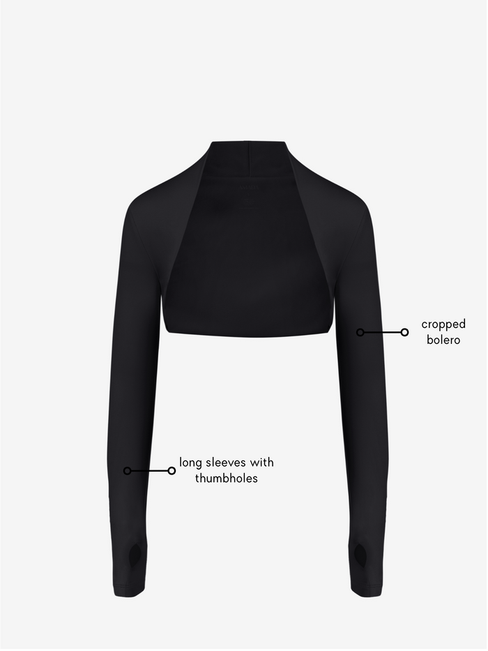 Elena Bolero - Black AMADAWEAR