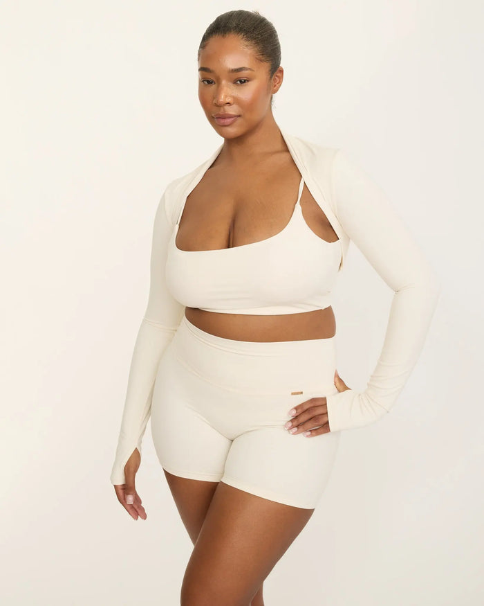 Elena Bolero - Ivory AMADAWEAR