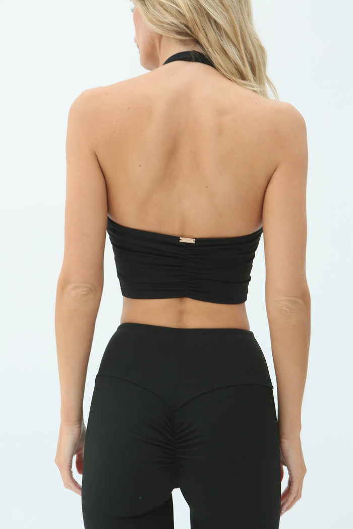 Elisa Halterneck - Black AMADAWEAR