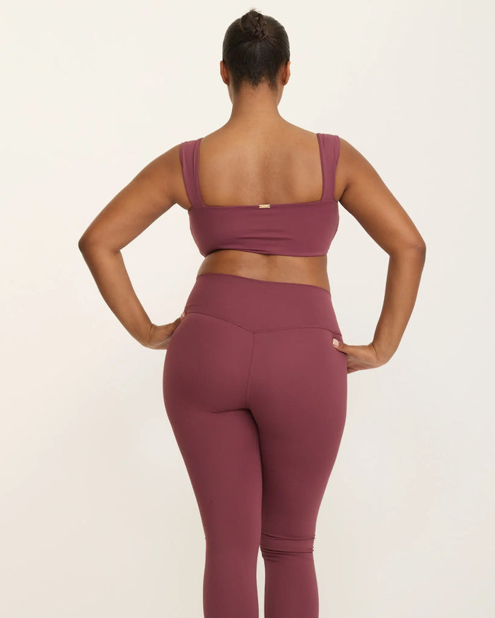 Jaqueline Balconette Bra - Cherry AMADAWEAR