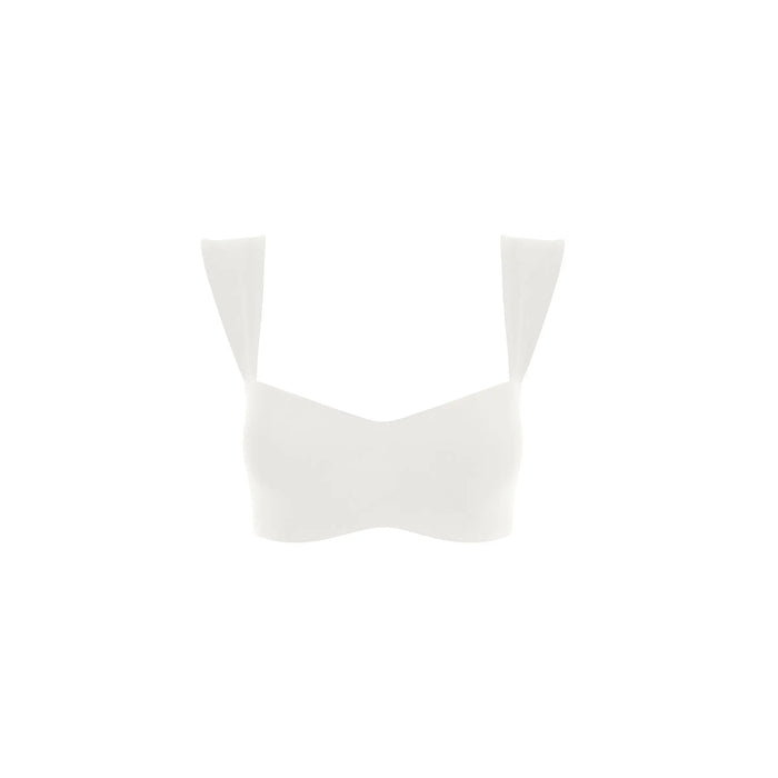 Jaqueline Balconette Bra - Ivory AMADAWEAR