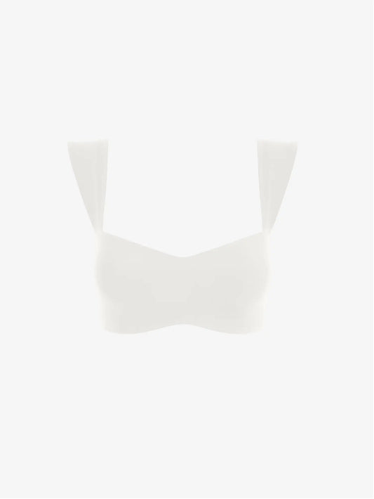 Jaqueline Balconette Bra - Ivory AMADAWEAR