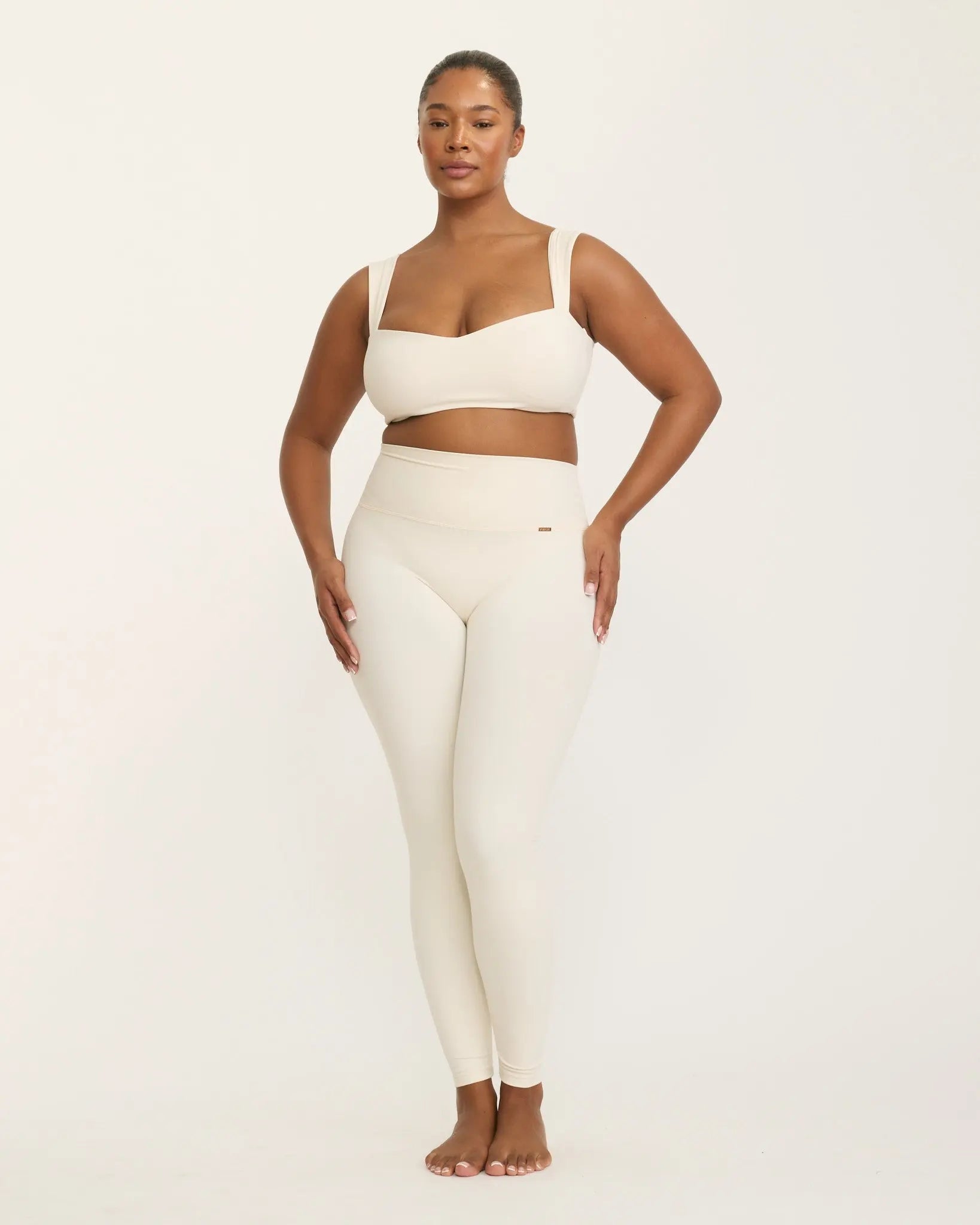 Jaqueline Balconette Bra - Ivory AMADAWEAR