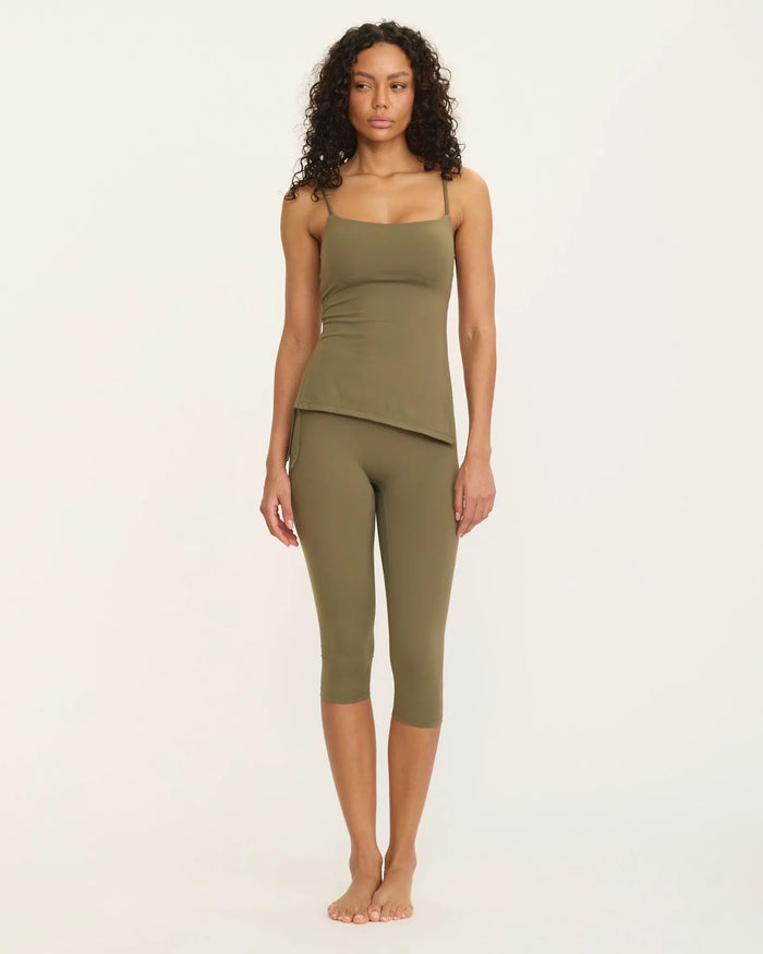 Mira Asymmetric Top - Alpine Moss