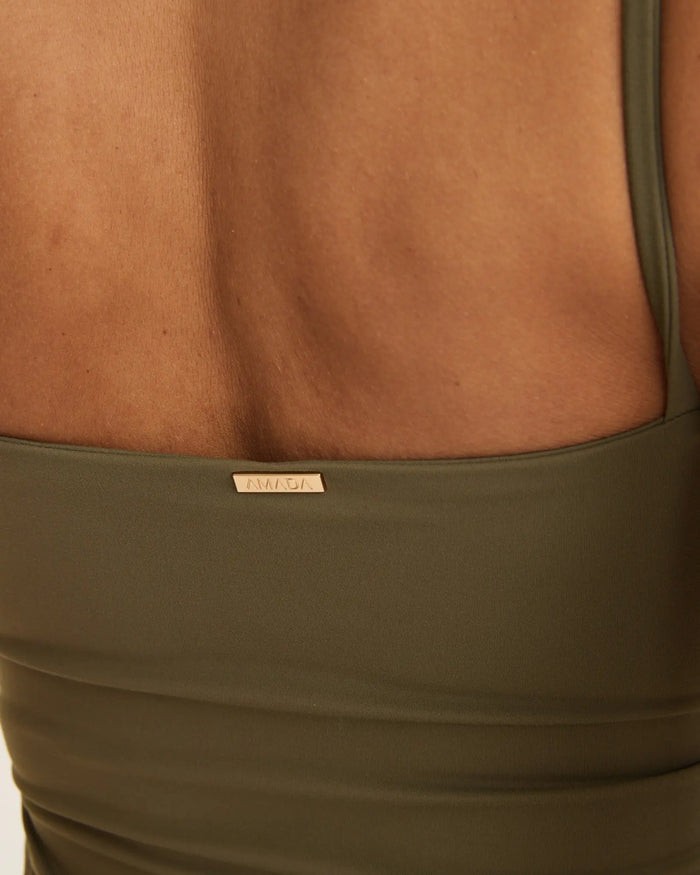 Mira Asymmetric Top - Alpine Moss