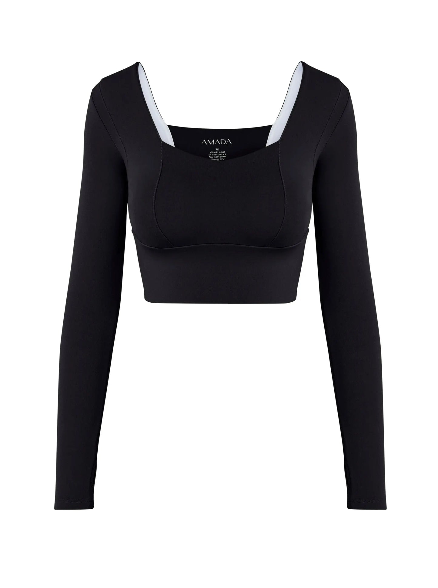 Uela Longsleeve Top black AMADAWEAR